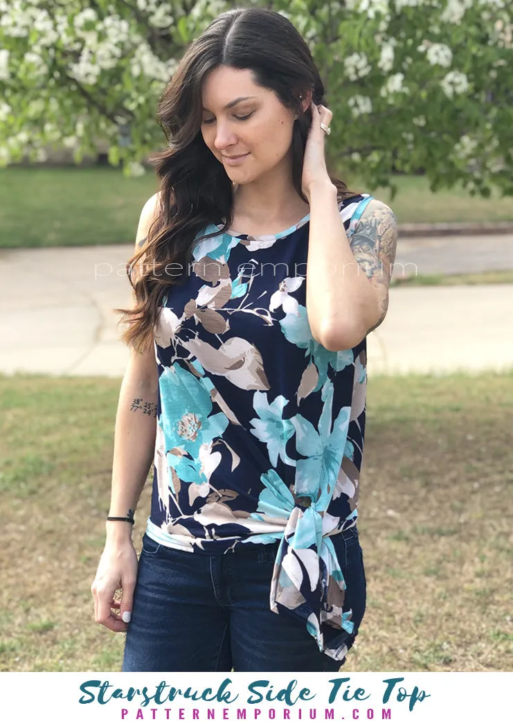 Starstruck | Side Tie Top Sewing Pattern