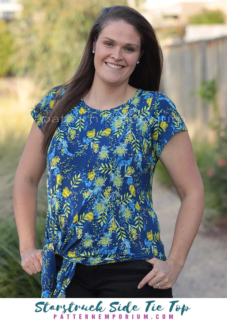 Starstruck | Side Tie Top Sewing Pattern