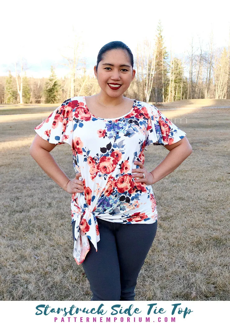 Starstruck | Side Tie Top Sewing Pattern