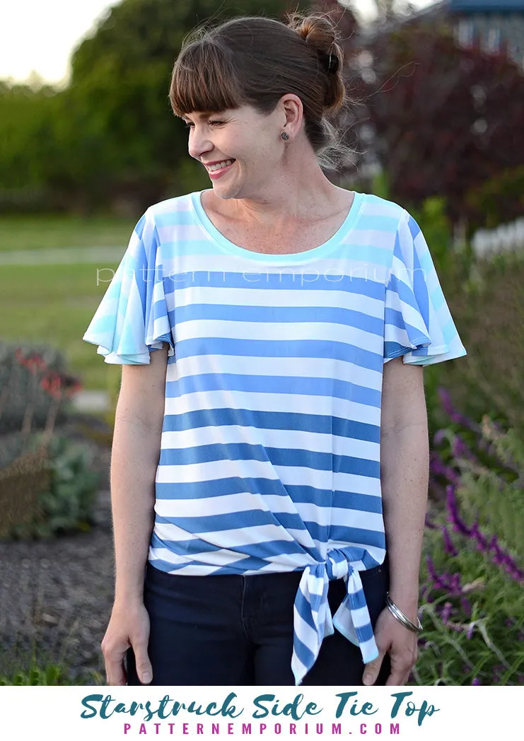 Starstruck | Side Tie Top Sewing Pattern