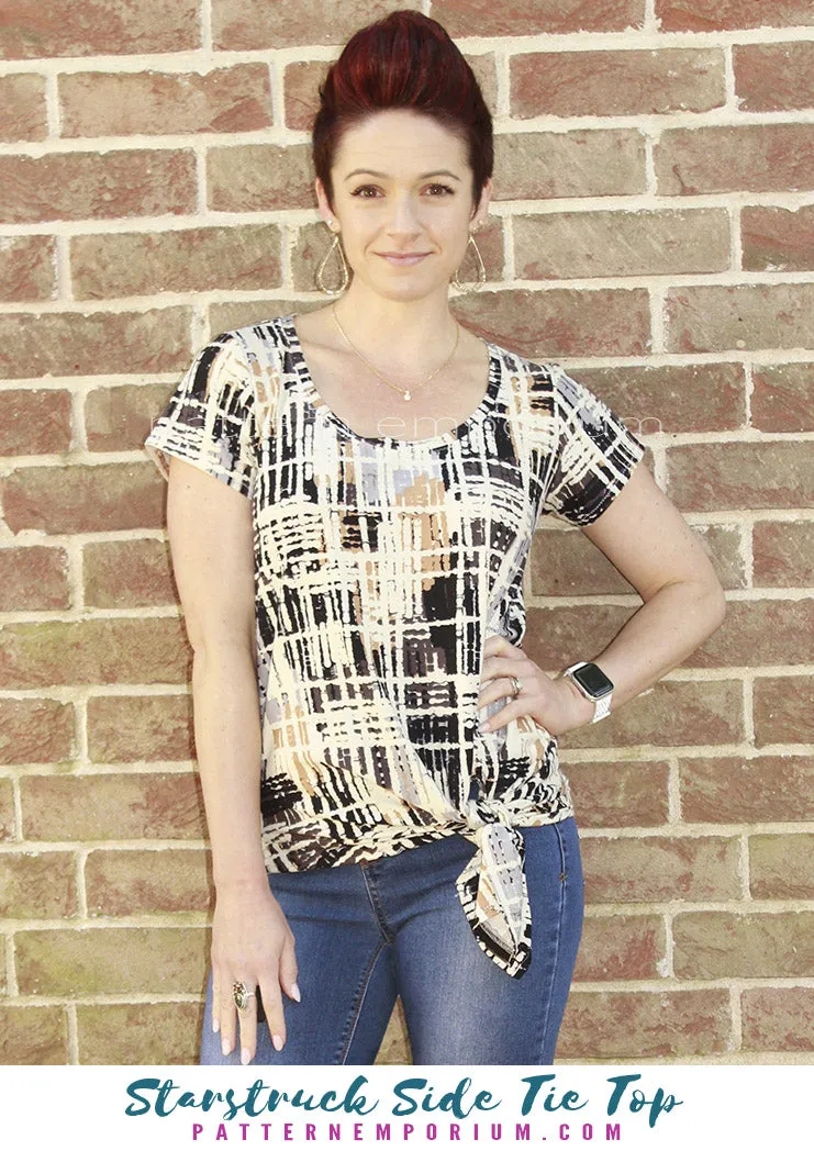 Starstruck | Side Tie Top Sewing Pattern