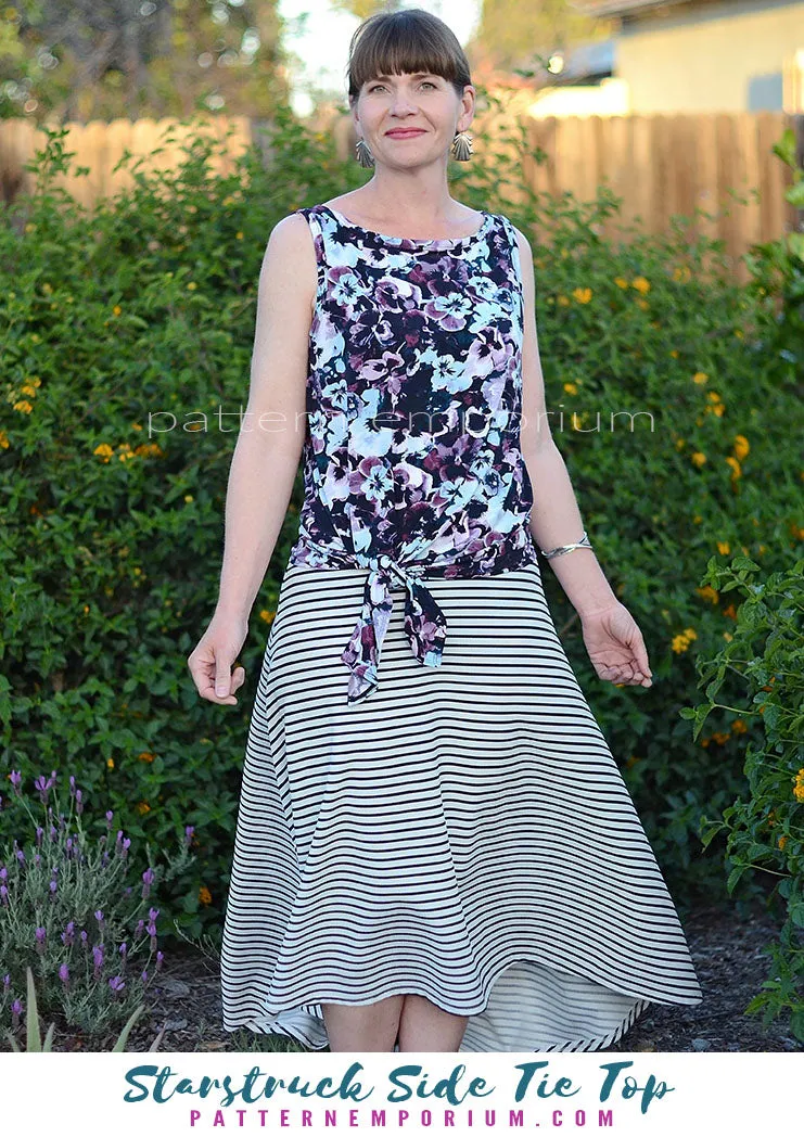 Starstruck | Side Tie Top Sewing Pattern