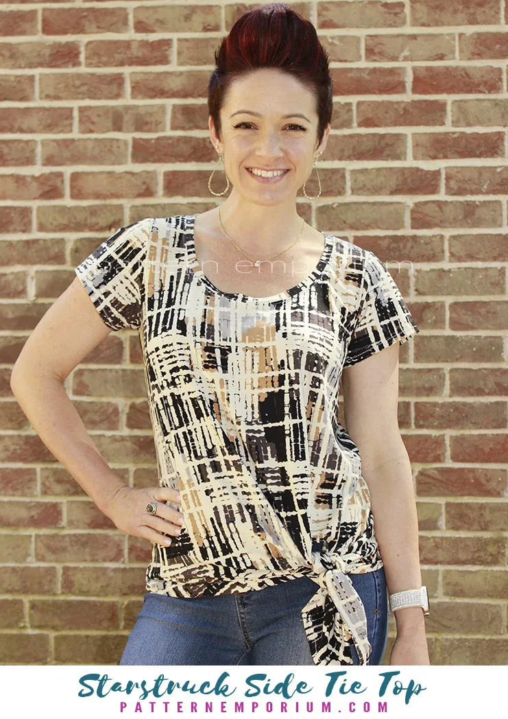 Starstruck | Side Tie Top Sewing Pattern