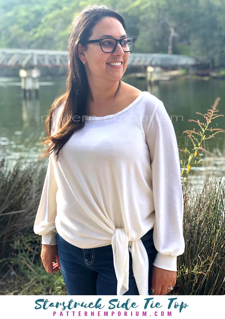 Starstruck | Side Tie Top Sewing Pattern