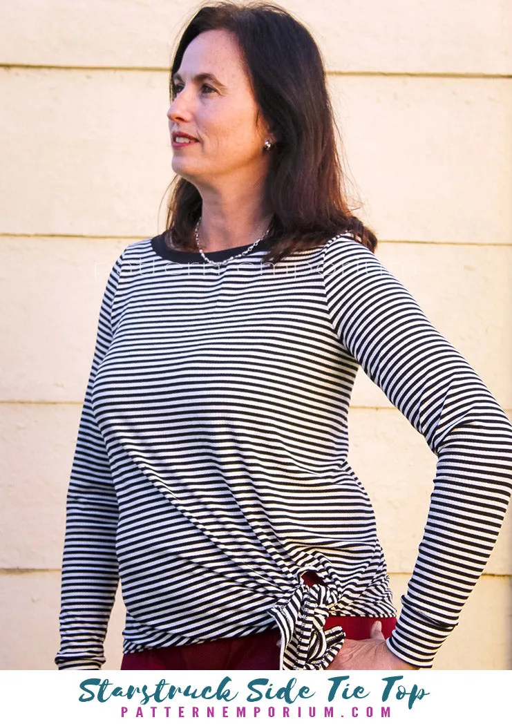 Starstruck | Side Tie Top Sewing Pattern