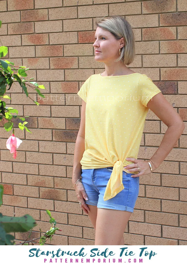 Starstruck | Side Tie Top Sewing Pattern