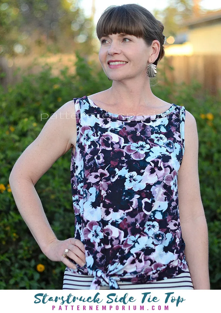 Starstruck | Side Tie Top Sewing Pattern