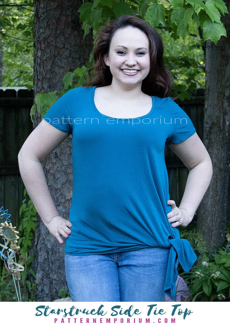 Starstruck | Side Tie Top Sewing Pattern