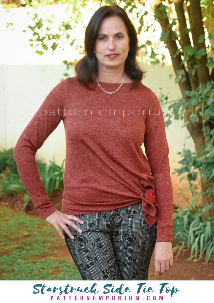 Starstruck | Side Tie Top Sewing Pattern