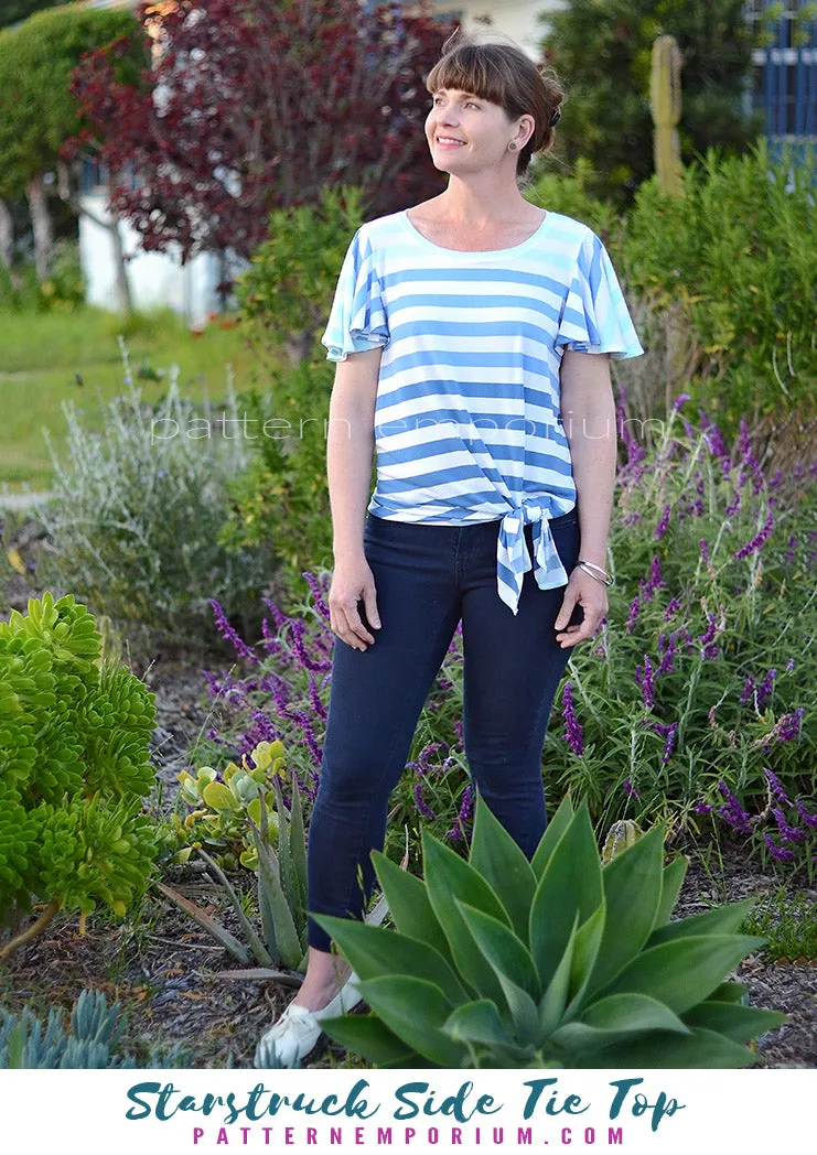 Starstruck | Side Tie Top Sewing Pattern