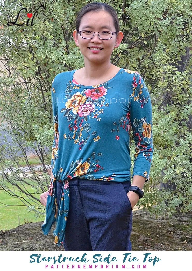 Starstruck | Side Tie Top Sewing Pattern