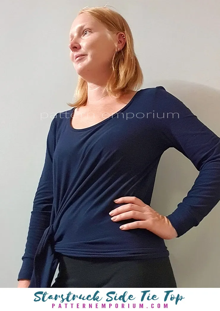 Starstruck | Side Tie Top Sewing Pattern