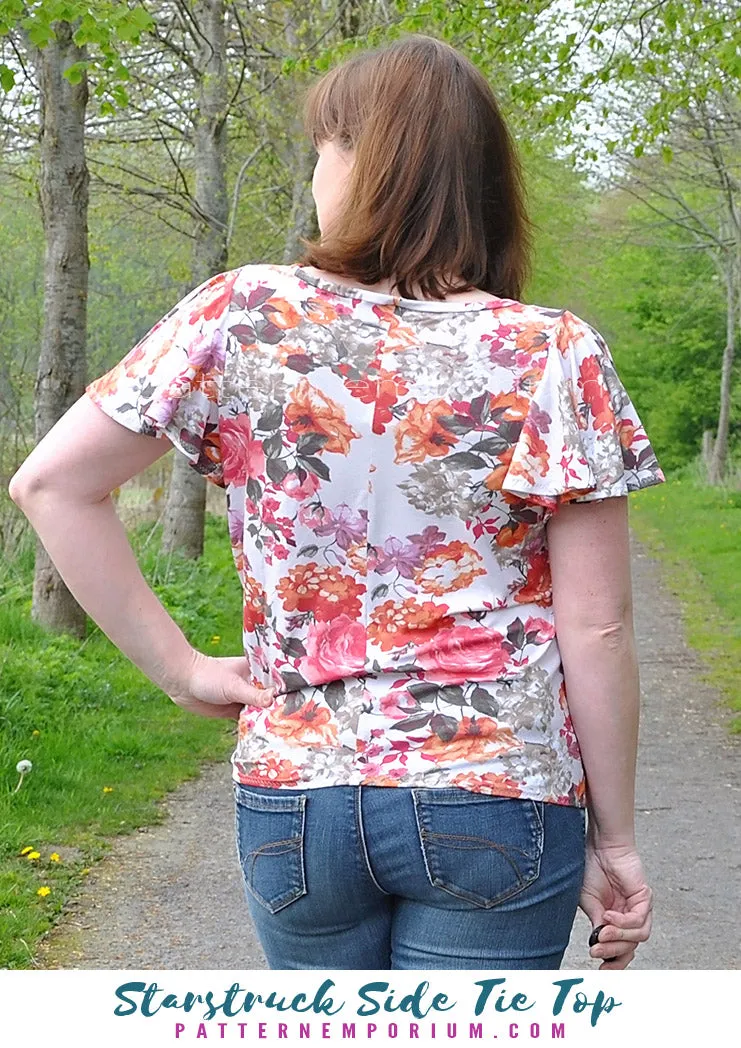 Starstruck | Side Tie Top Sewing Pattern