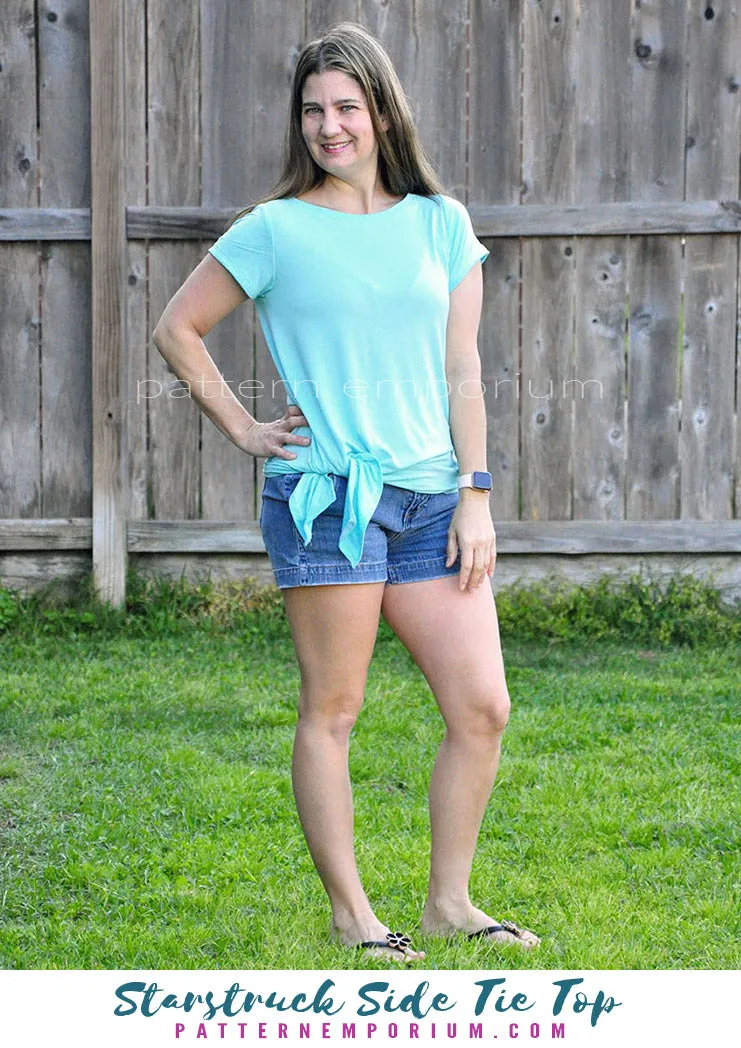 Starstruck | Side Tie Top Sewing Pattern