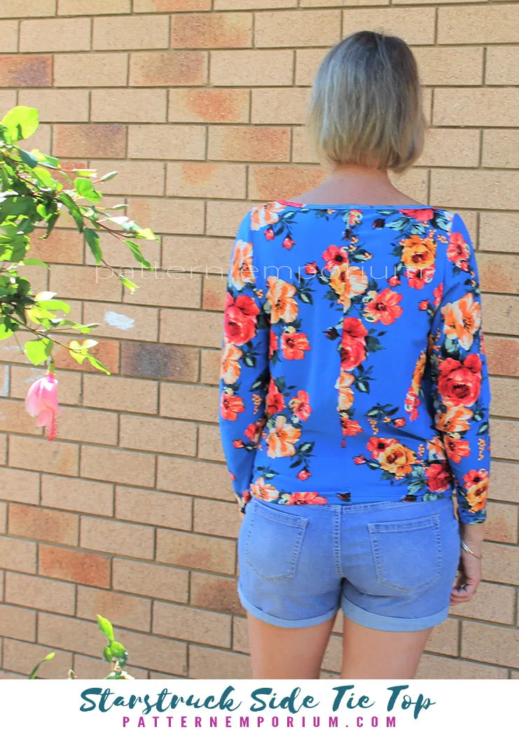 Starstruck | Side Tie Top Sewing Pattern