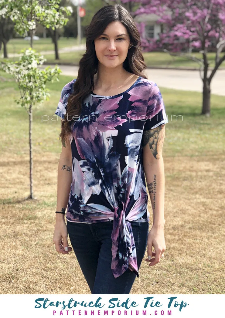 Starstruck | Side Tie Top Sewing Pattern