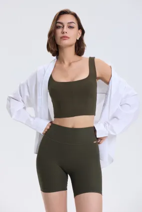 Streamline Top - Dark Olive