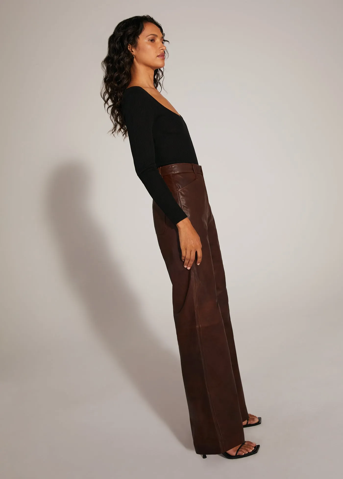 THE MISCHA SUPER HIGH RISE WIDE LEG