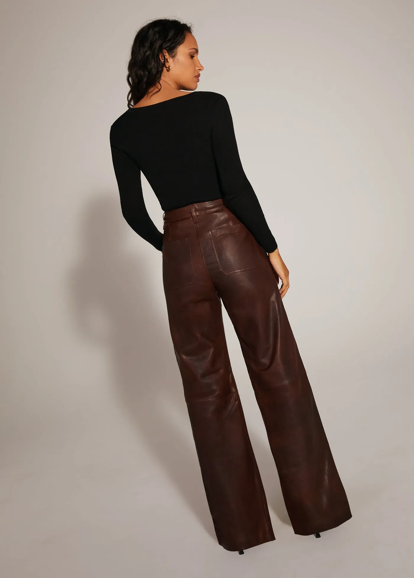 THE MISCHA SUPER HIGH RISE WIDE LEG