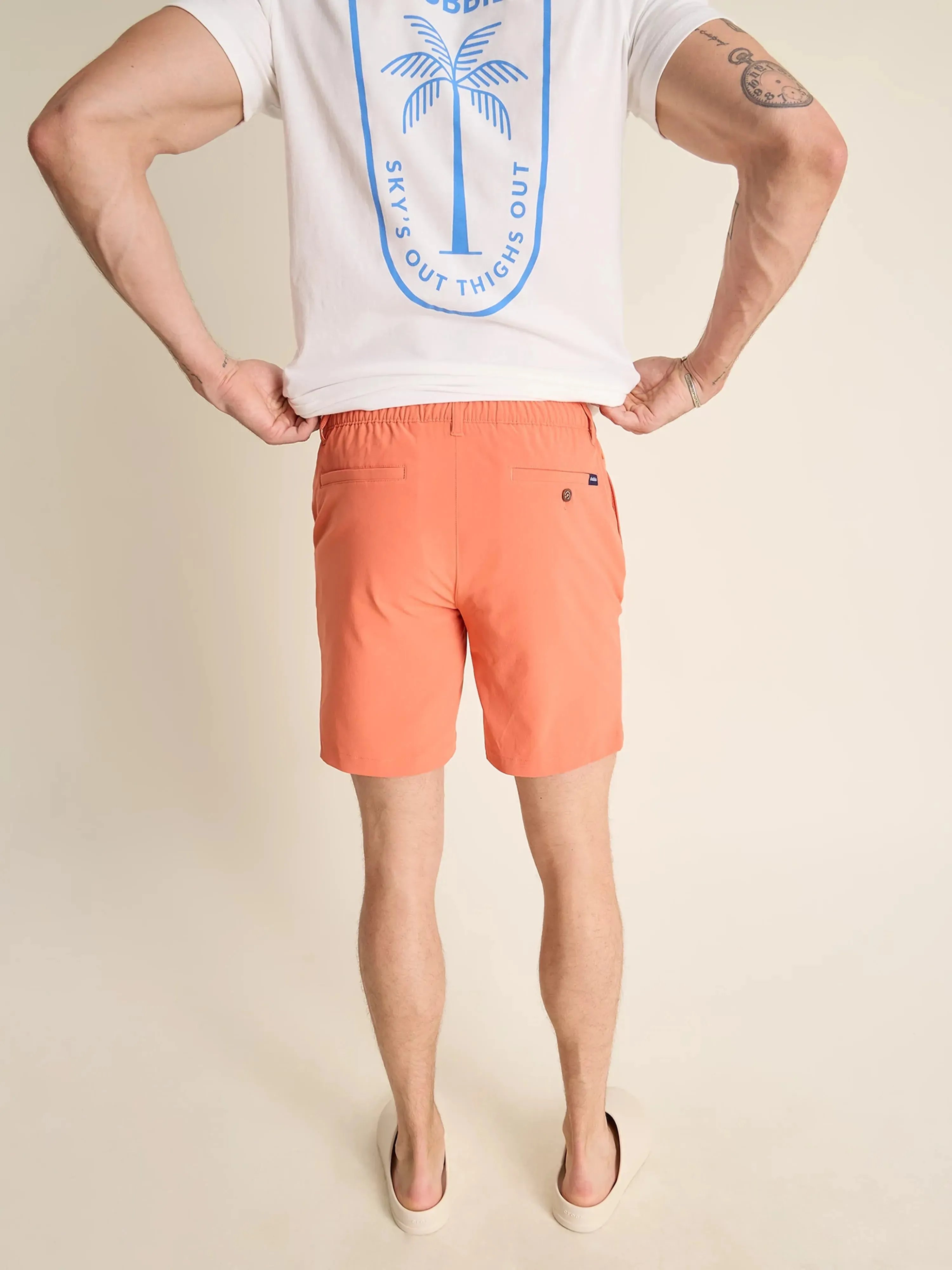 The Sunset Oranges 8" (Everywear Performance Short)