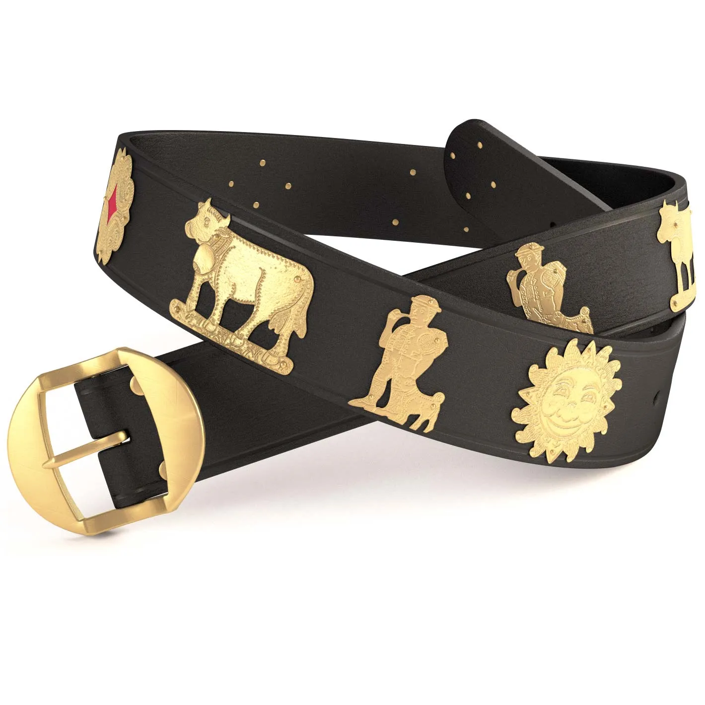 Traditional "Appenzeller" Swiss Belt