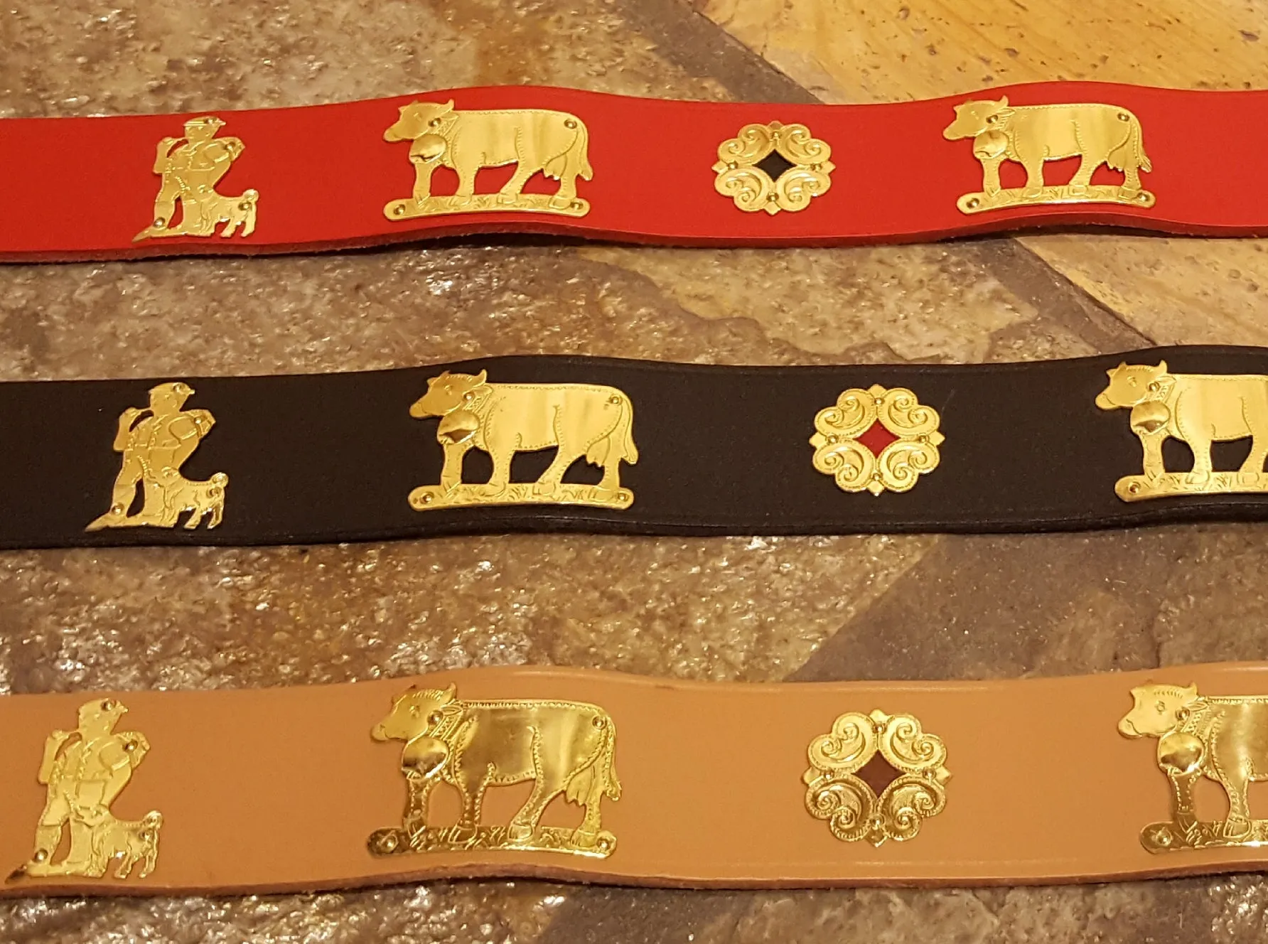 Traditional "Appenzeller" Swiss Belt