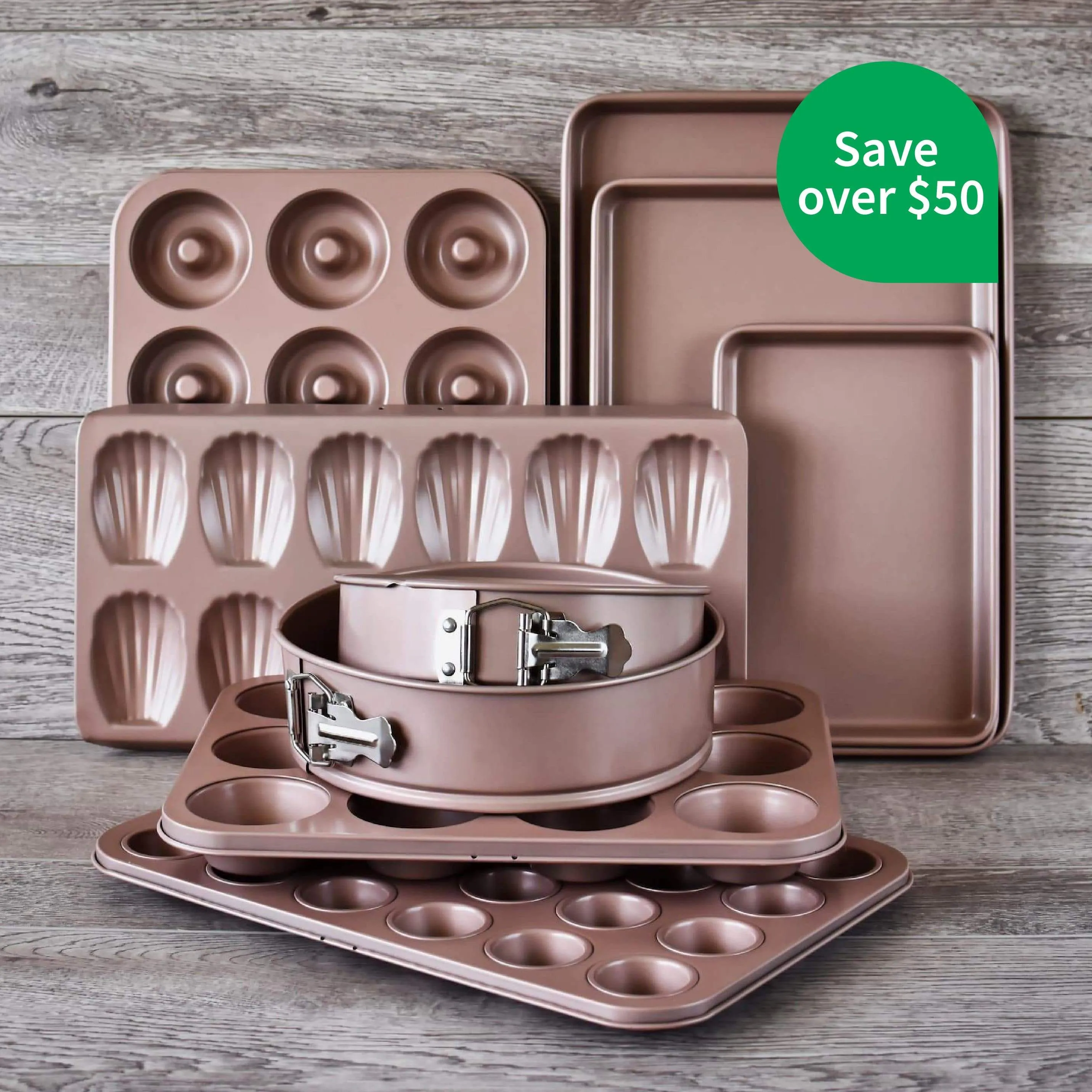 Ultimate Rose Gold Baking Bundle