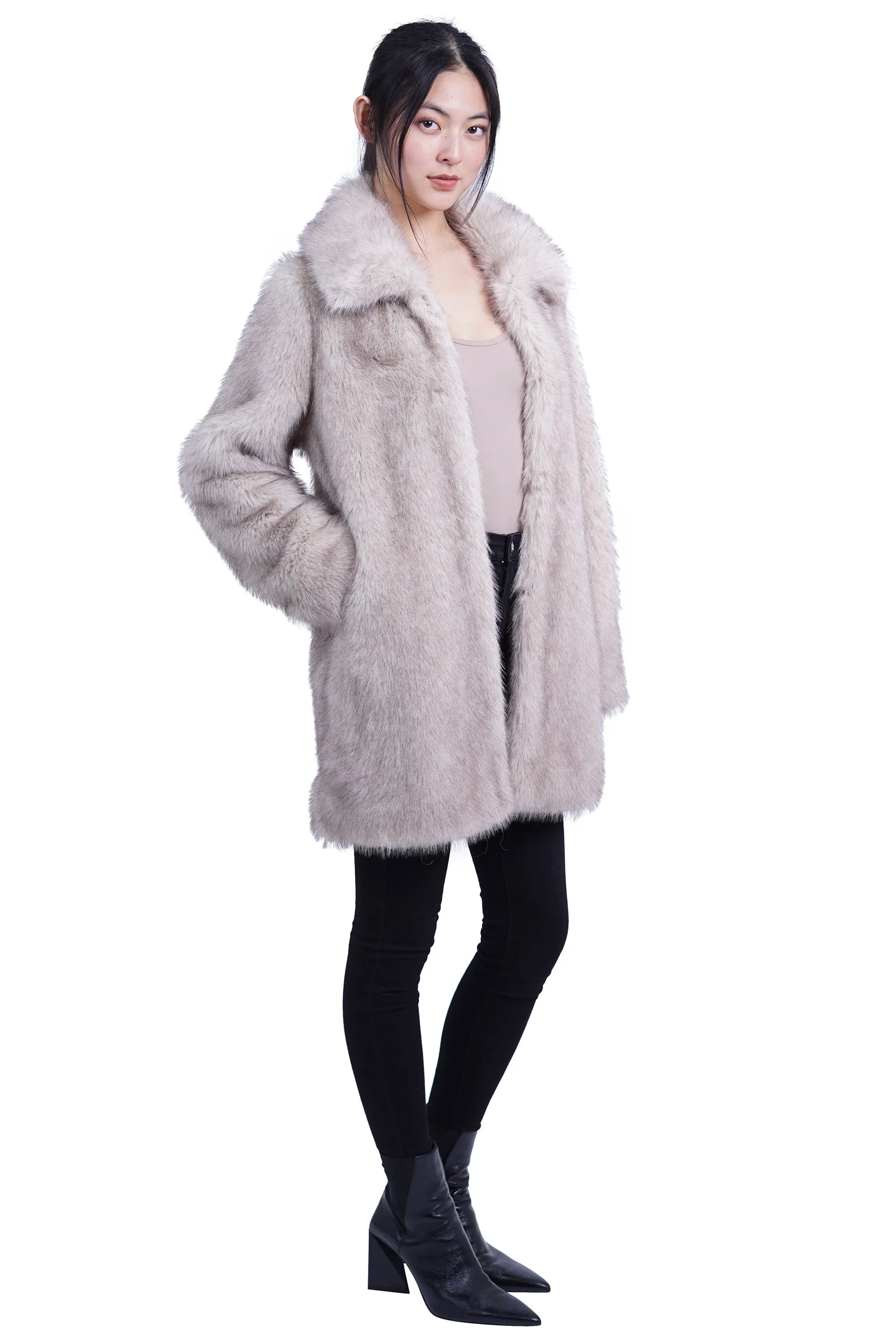 Victoria Faux Fur Coat