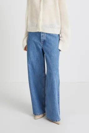 WIDE-LEG DENIM - KAYNE VINTAGE BLUE