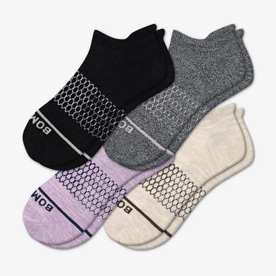 Women's Merino Wool Ankle Sock 4-Pack